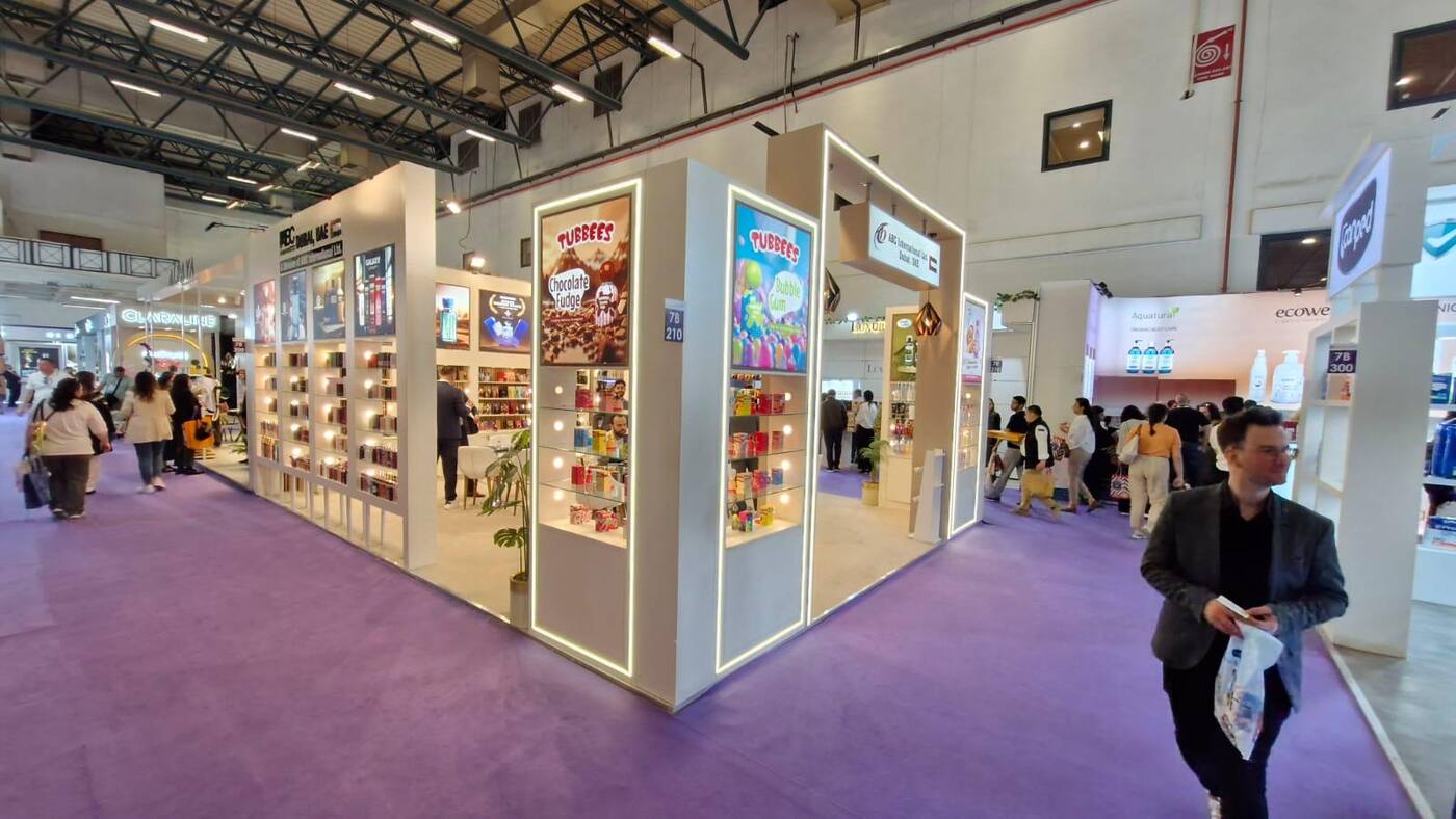 Nihar Exhibition Food & Beverage exhibition stall