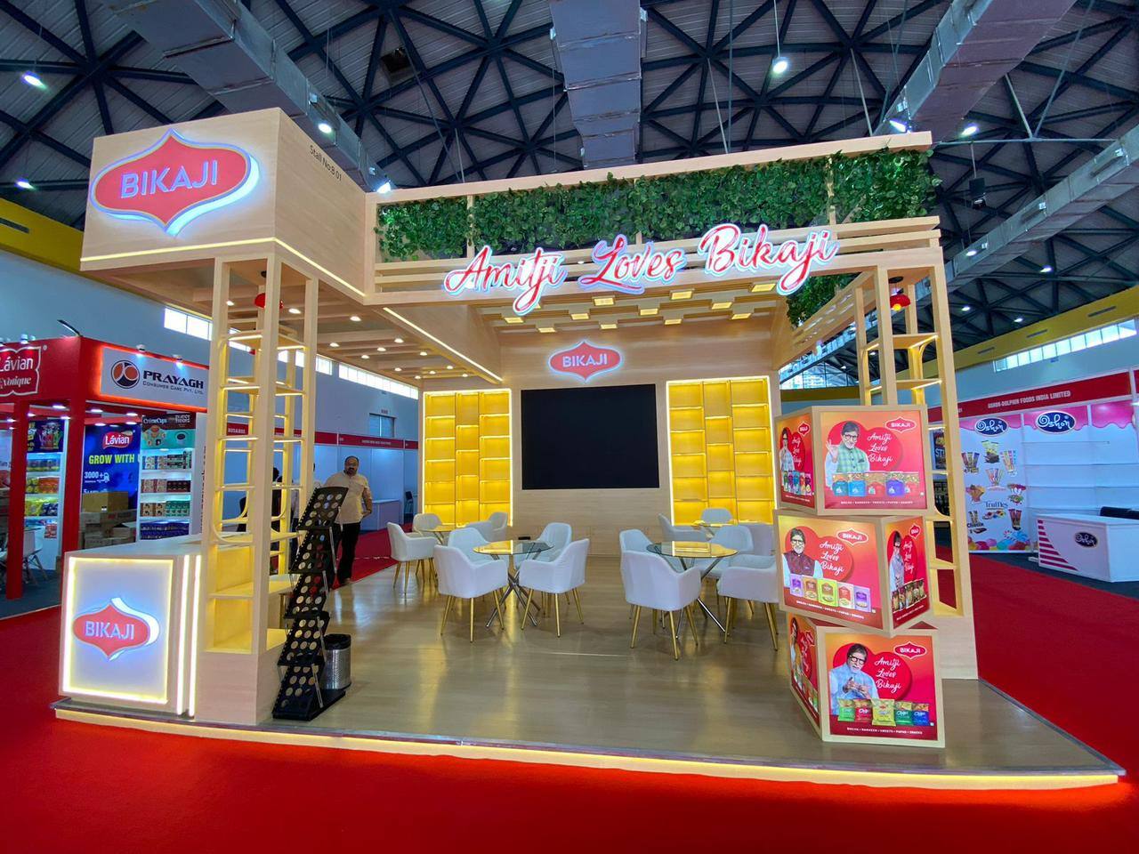 Nihar Exhibition Food & Beverage exhibition stall