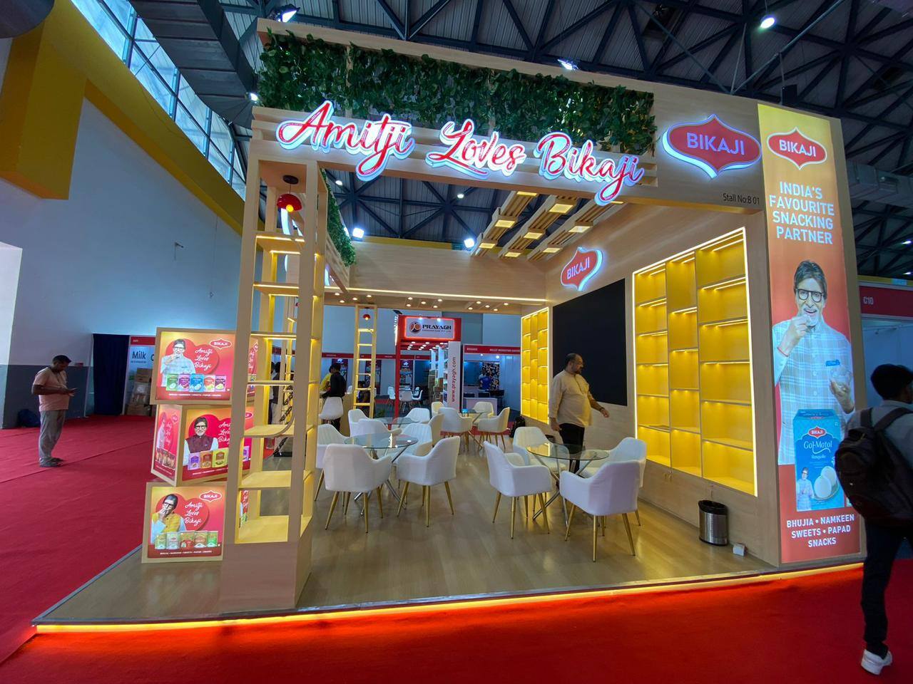 Nihar Exhibition Food & Beverage exhibition stall