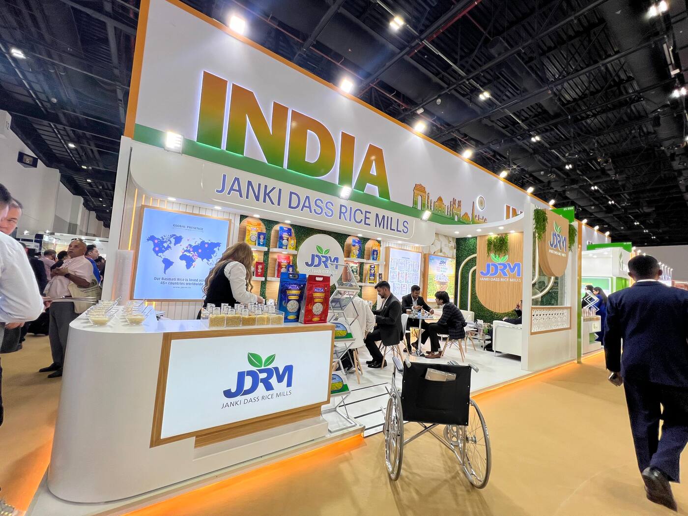 Nihar Exhibition Food & Beverage exhibition stall
