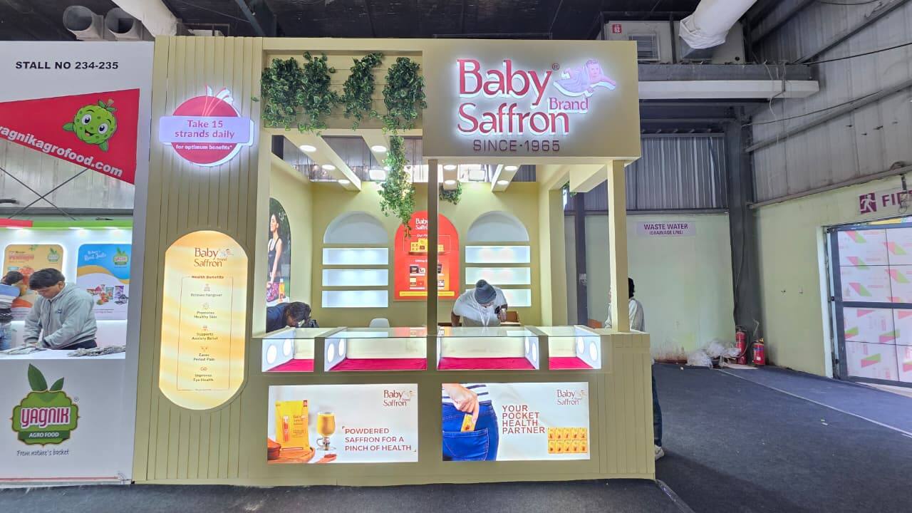 Nihar Exhibition Food & Beverage exhibition stall