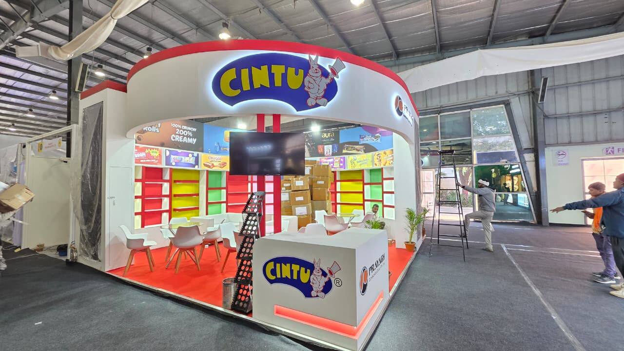Nihar Exhibition Food & Beverage exhibition stall