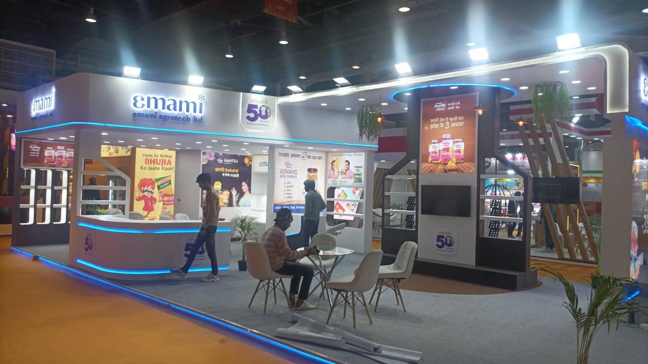 Nihar Exhibition Food & Beverage exhibition stall