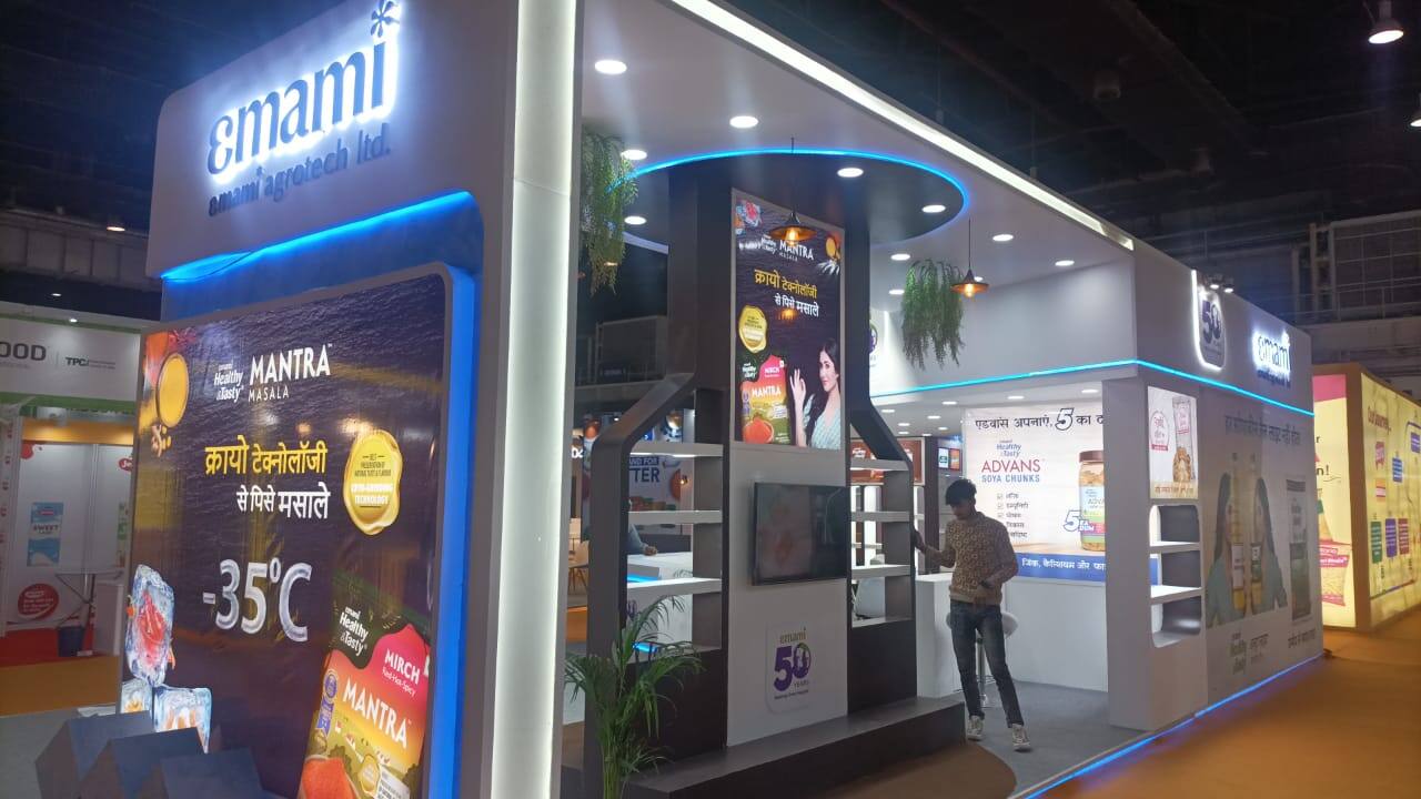 Nihar Exhibition Food & Beverage exhibition stall