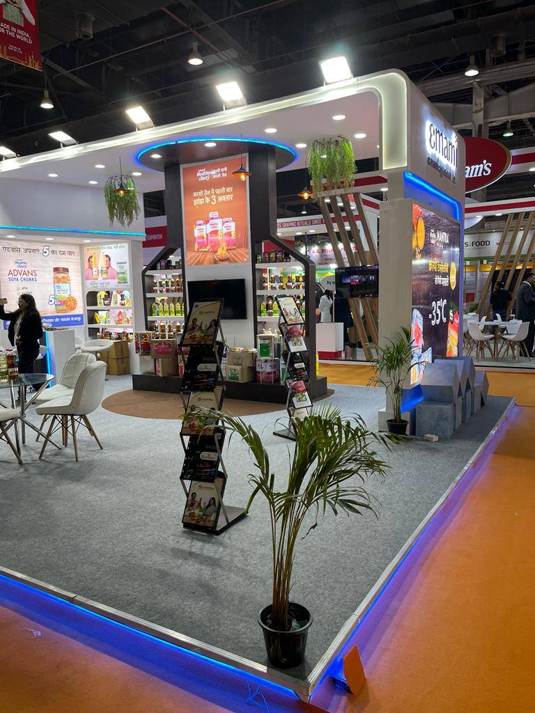 Nihar Exhibition Food & Beverage exhibition stall