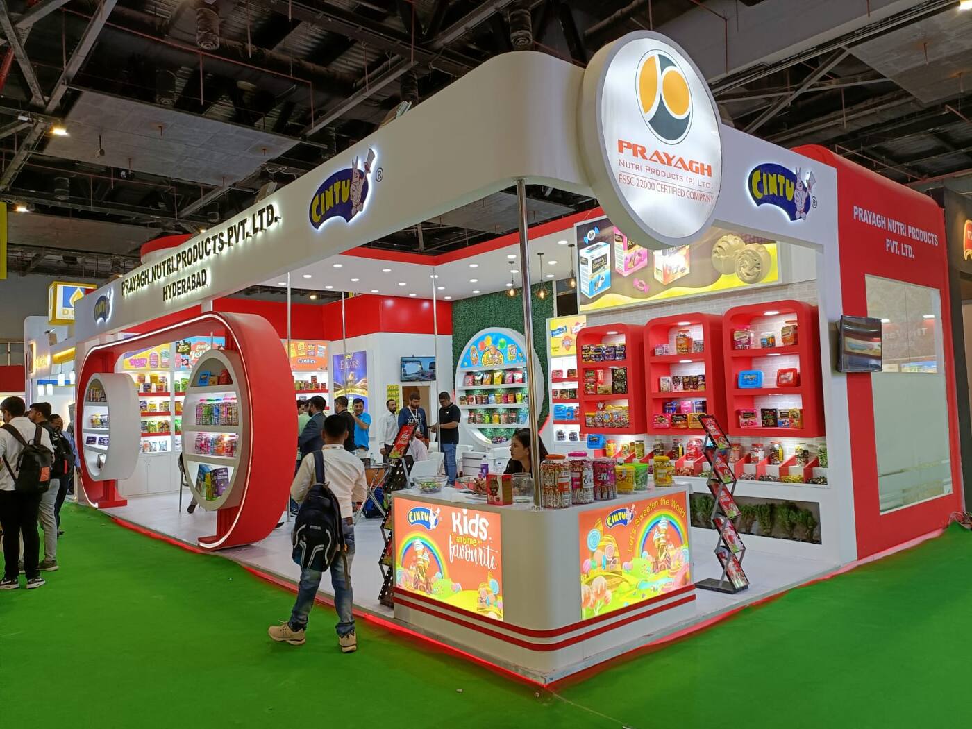 Nihar Exhibition Food & Beverage exhibition stall