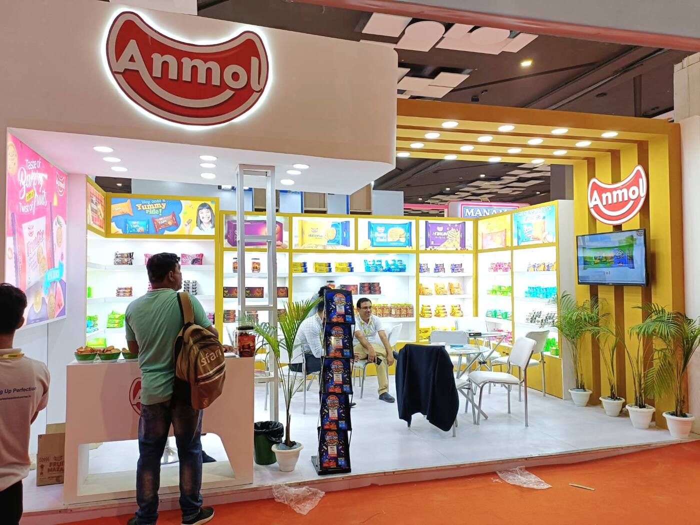 Nihar Exhibition Food & Beverage exhibition stall