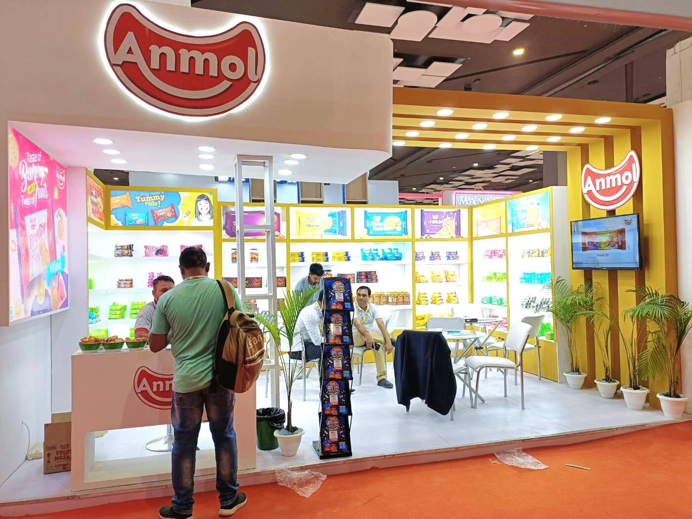 Nihar Exhibition Food & Beverage exhibition stall