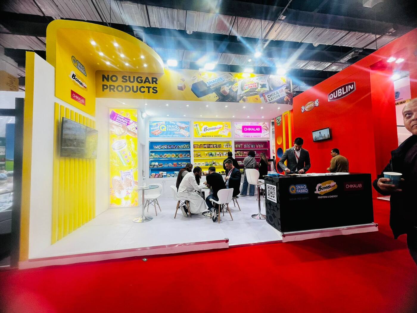 Nihar Exhibition Food & Beverage exhibition stall