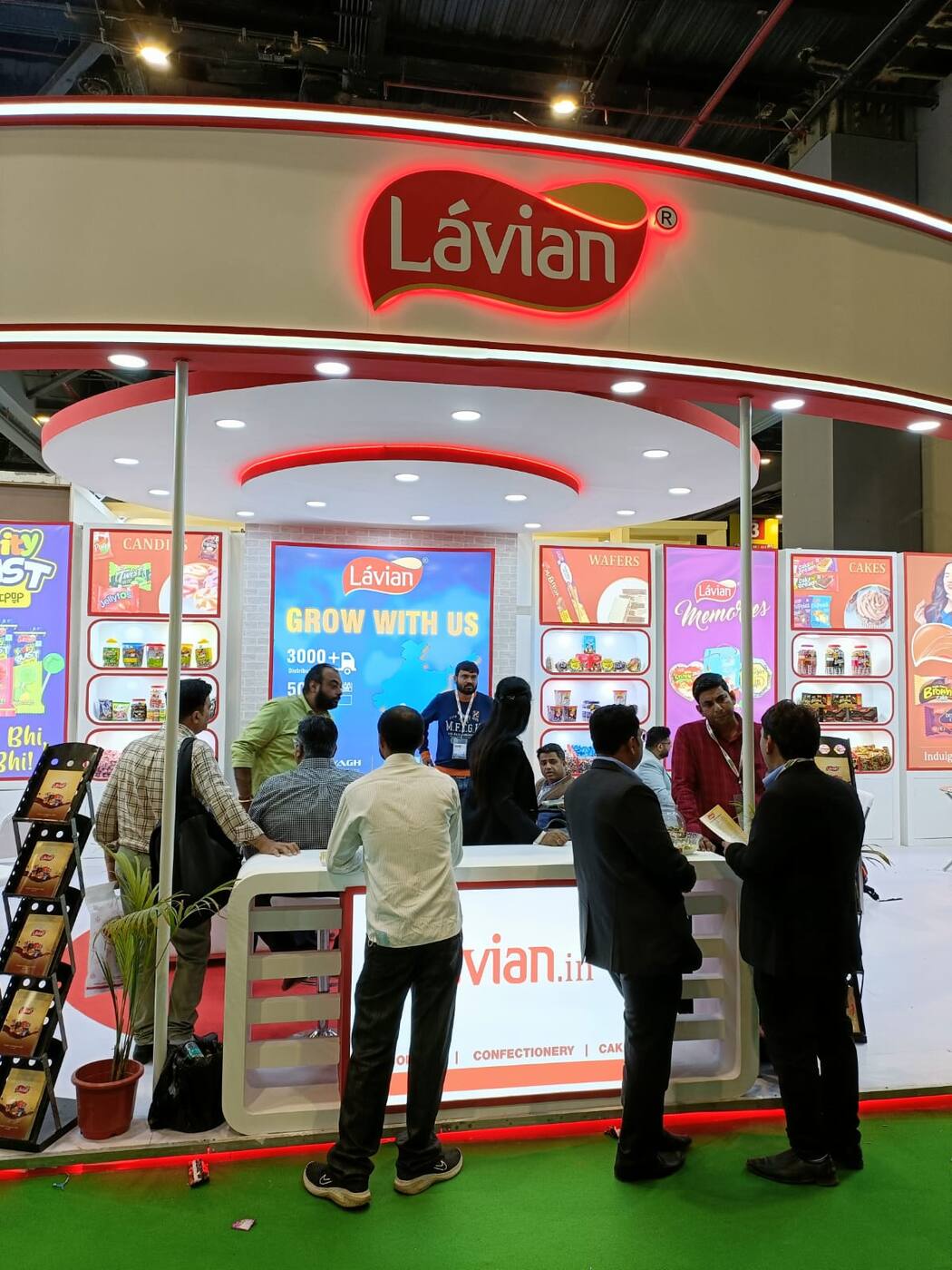 Nihar Exhibition Food & Beverage exhibition stall