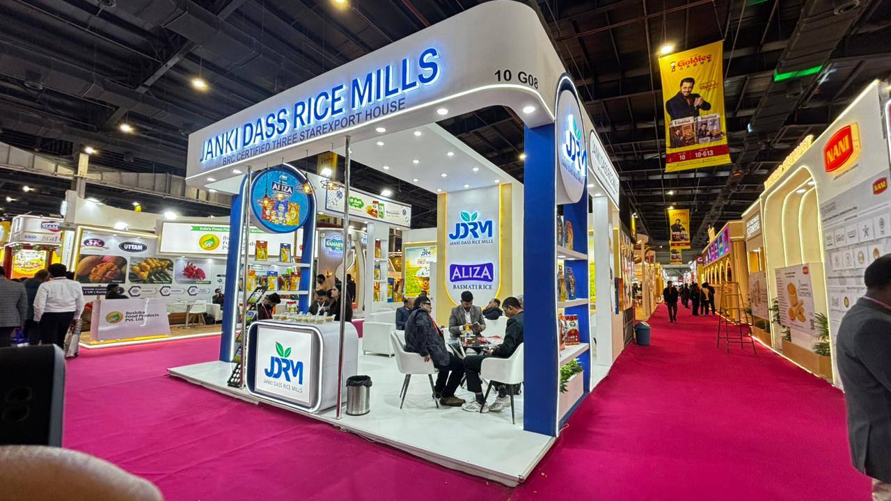 Nihar Exhibition Food & Beverage exhibition stall