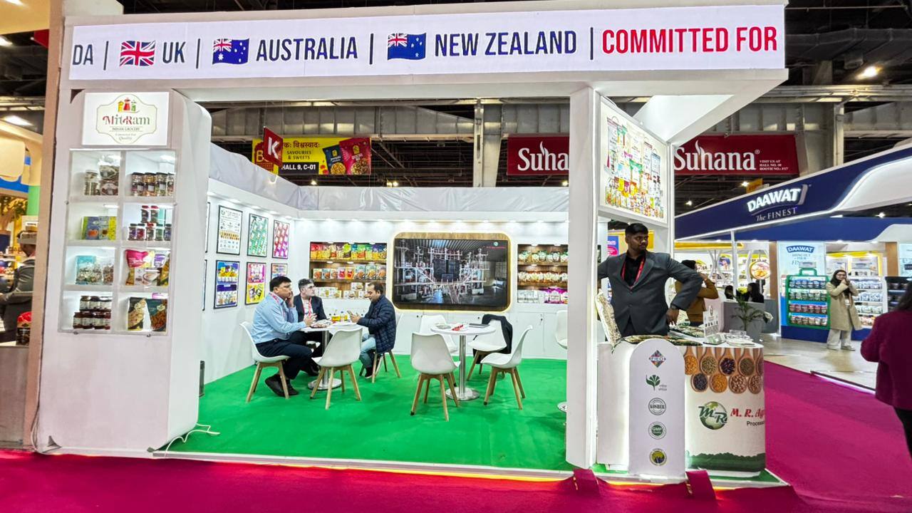 Nihar Exhibition Food & Beverage exhibition stall