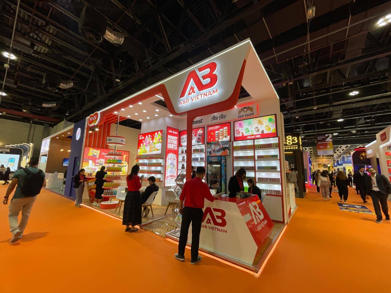Nihar Exhibition Food & Beverage exhibition stall