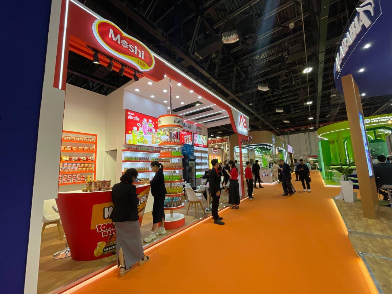 Nihar Exhibition Food & Beverage exhibition stall