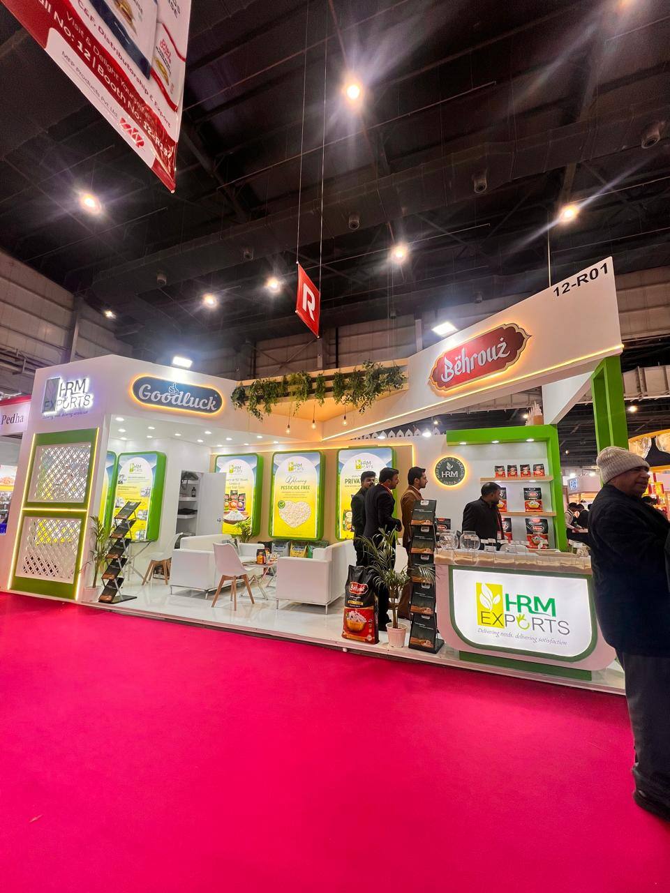Nihar Exhibition Food & Beverage exhibition stall