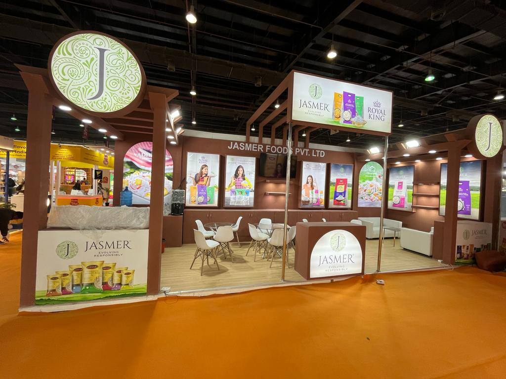 Nihar Exhibition Food & Beverage exhibition stall