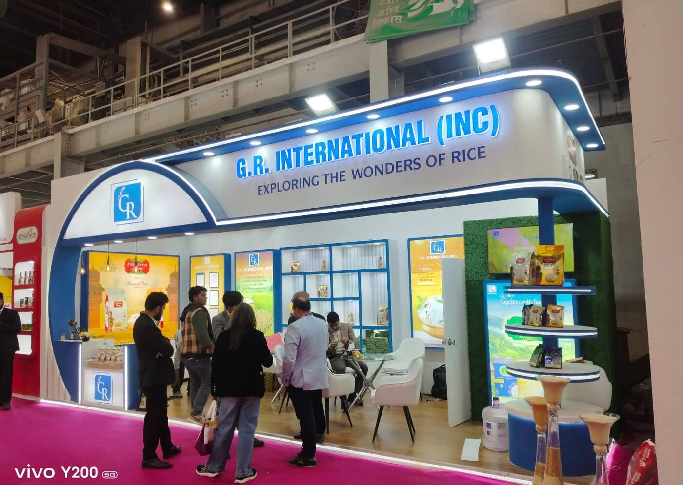 Nihar Exhibition Food & Beverage exhibition stall