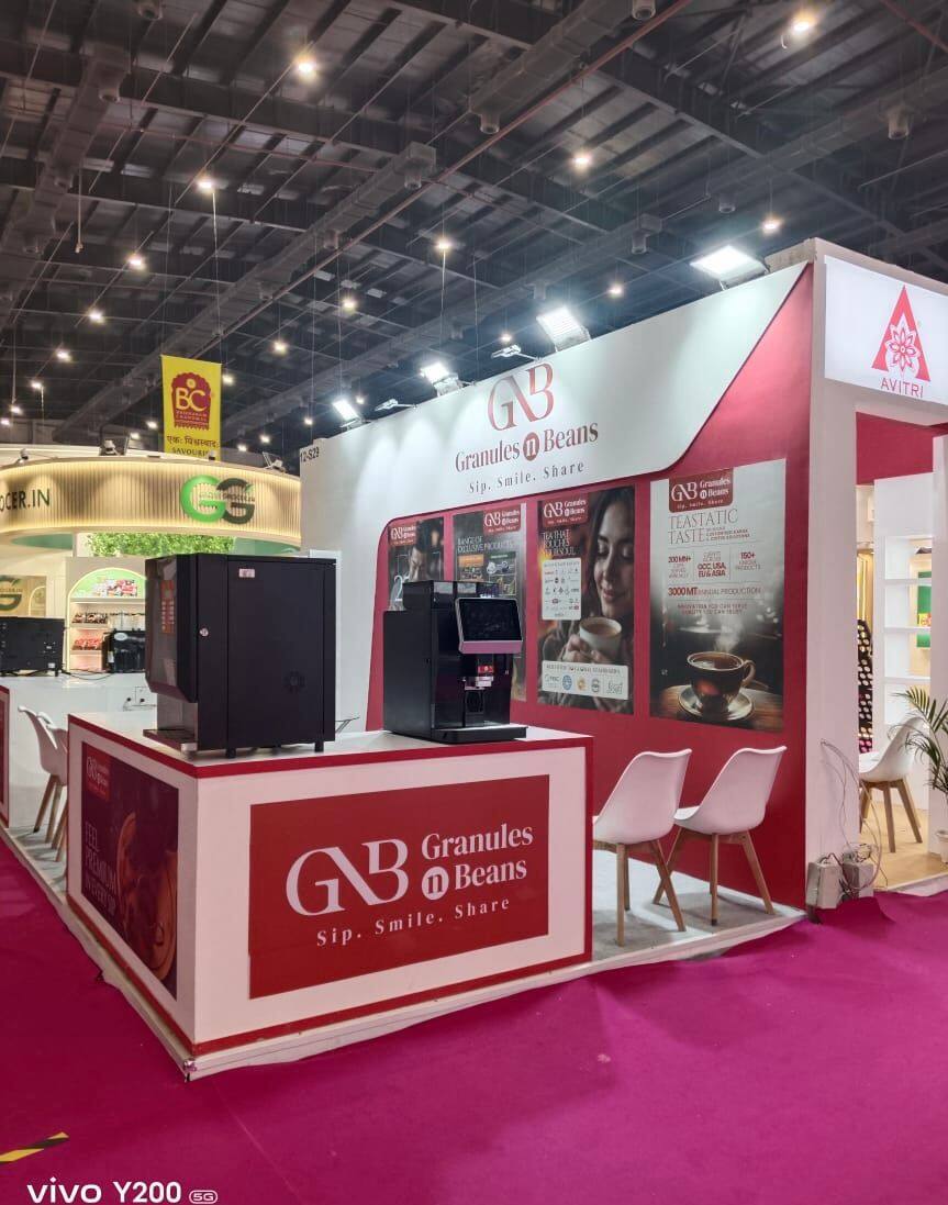 Nihar Exhibition Food & Beverage exhibition stall