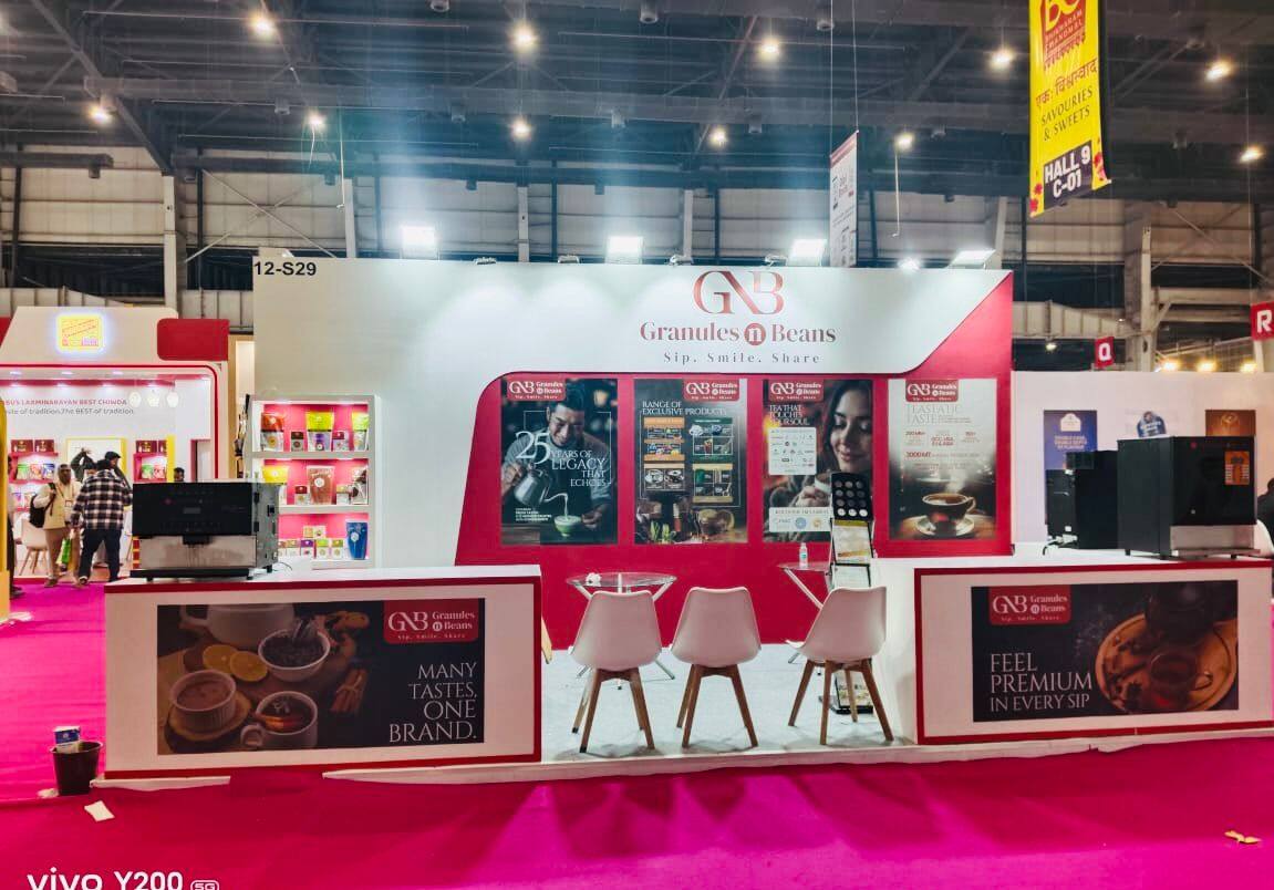 Nihar Exhibition Food & Beverage exhibition stall