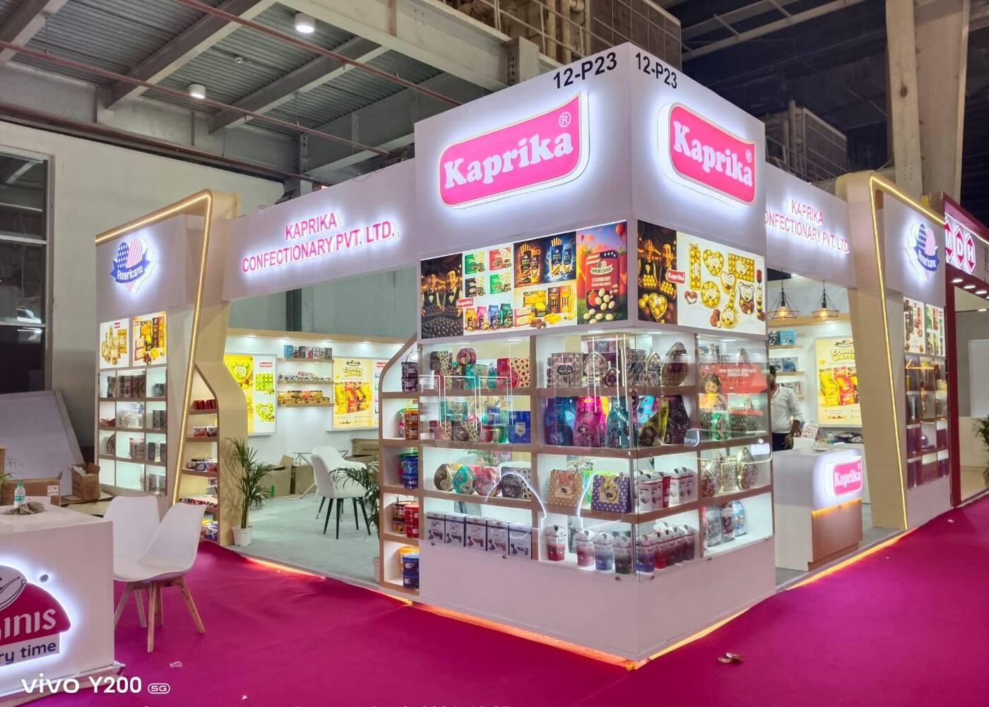 Nihar Exhibition Food & Beverage exhibition stall