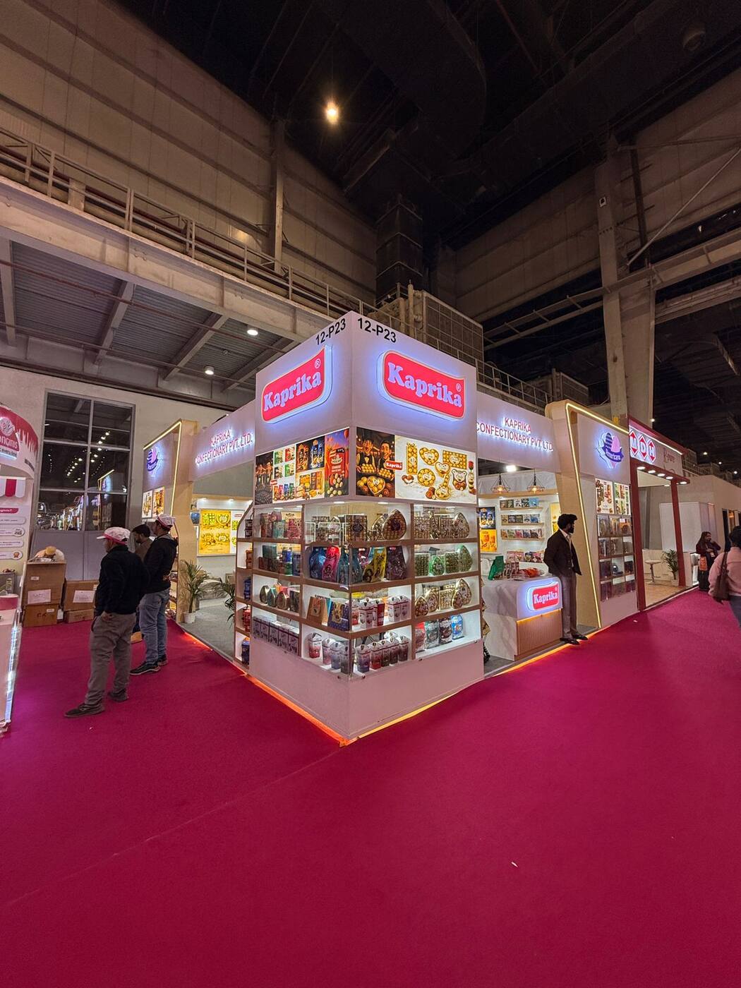 Nihar Exhibition Food & Beverage exhibition stall