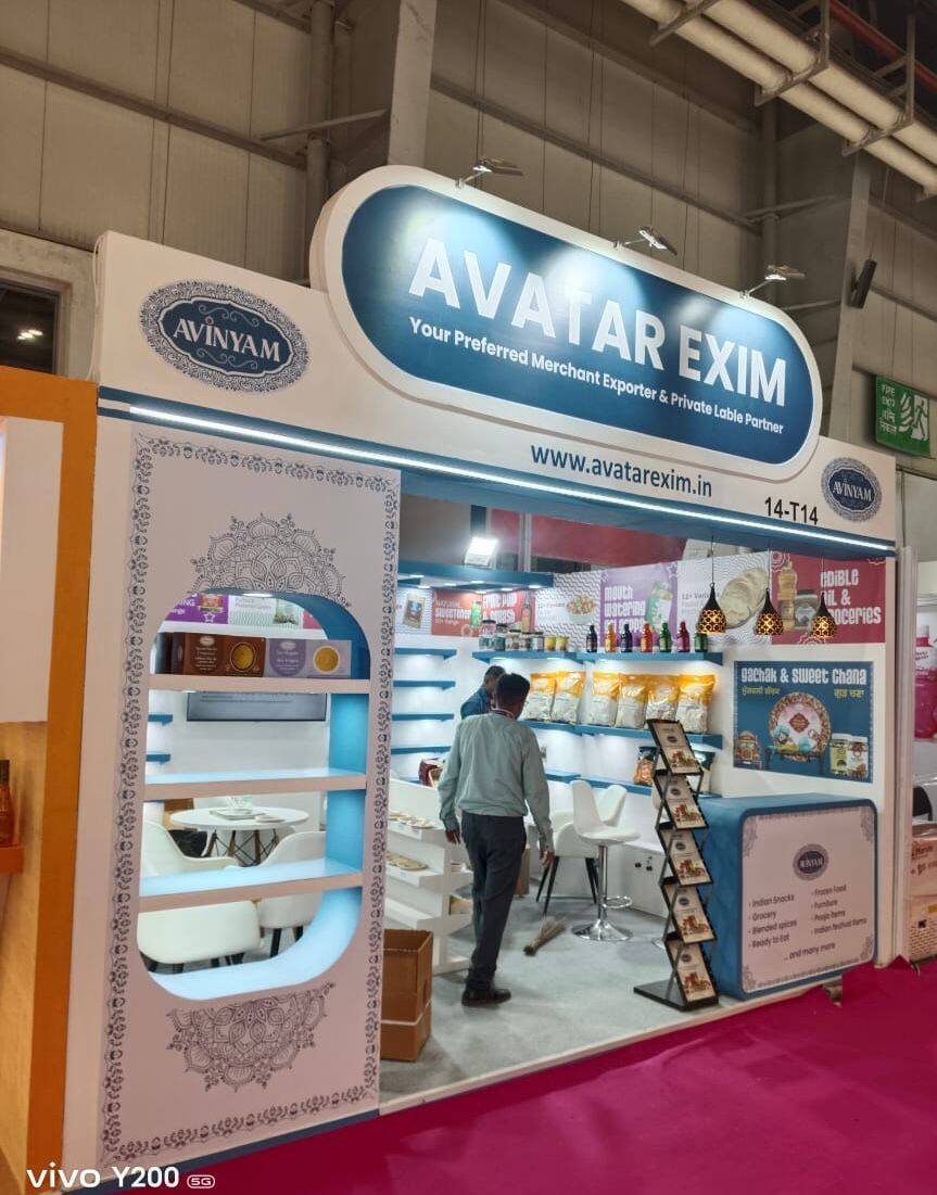 Nihar Exhibition Food & Beverage exhibition stall