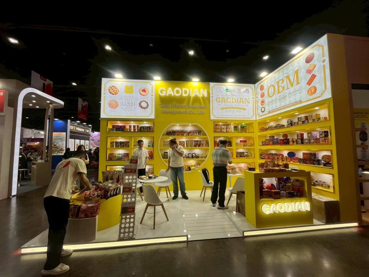 Nihar Exhibition Food & Beverage exhibition stall