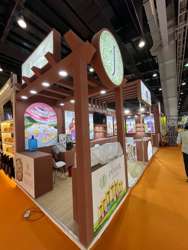 Nihar Exhibition Food & Beverage exhibition stall