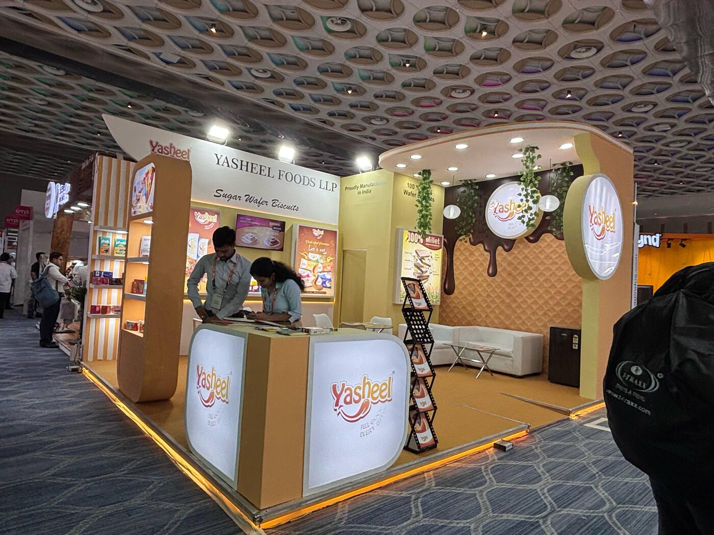 Nihar Exhibition Food & Beverage exhibition stall