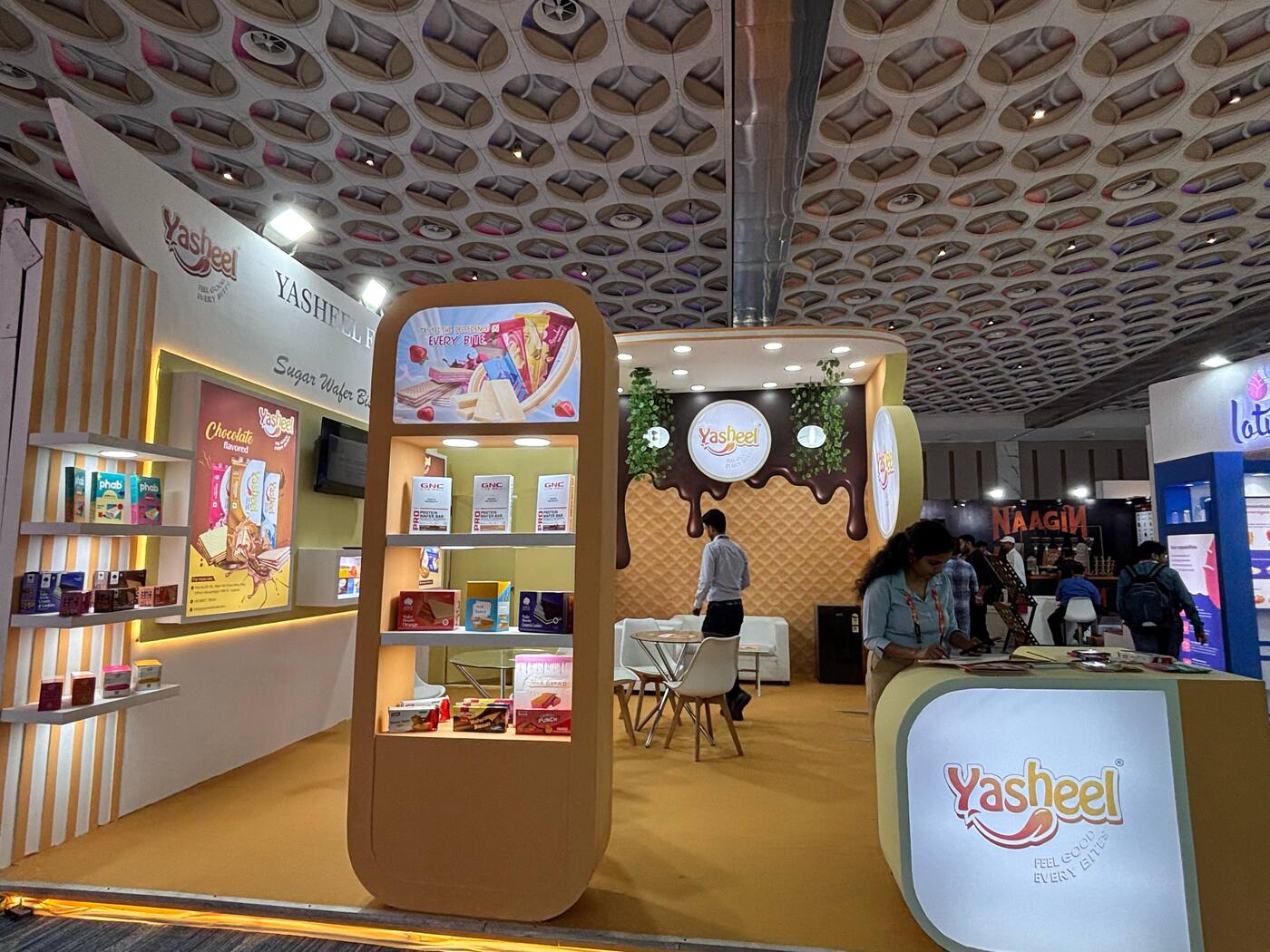 Nihar Exhibition Food & Beverage exhibition stall