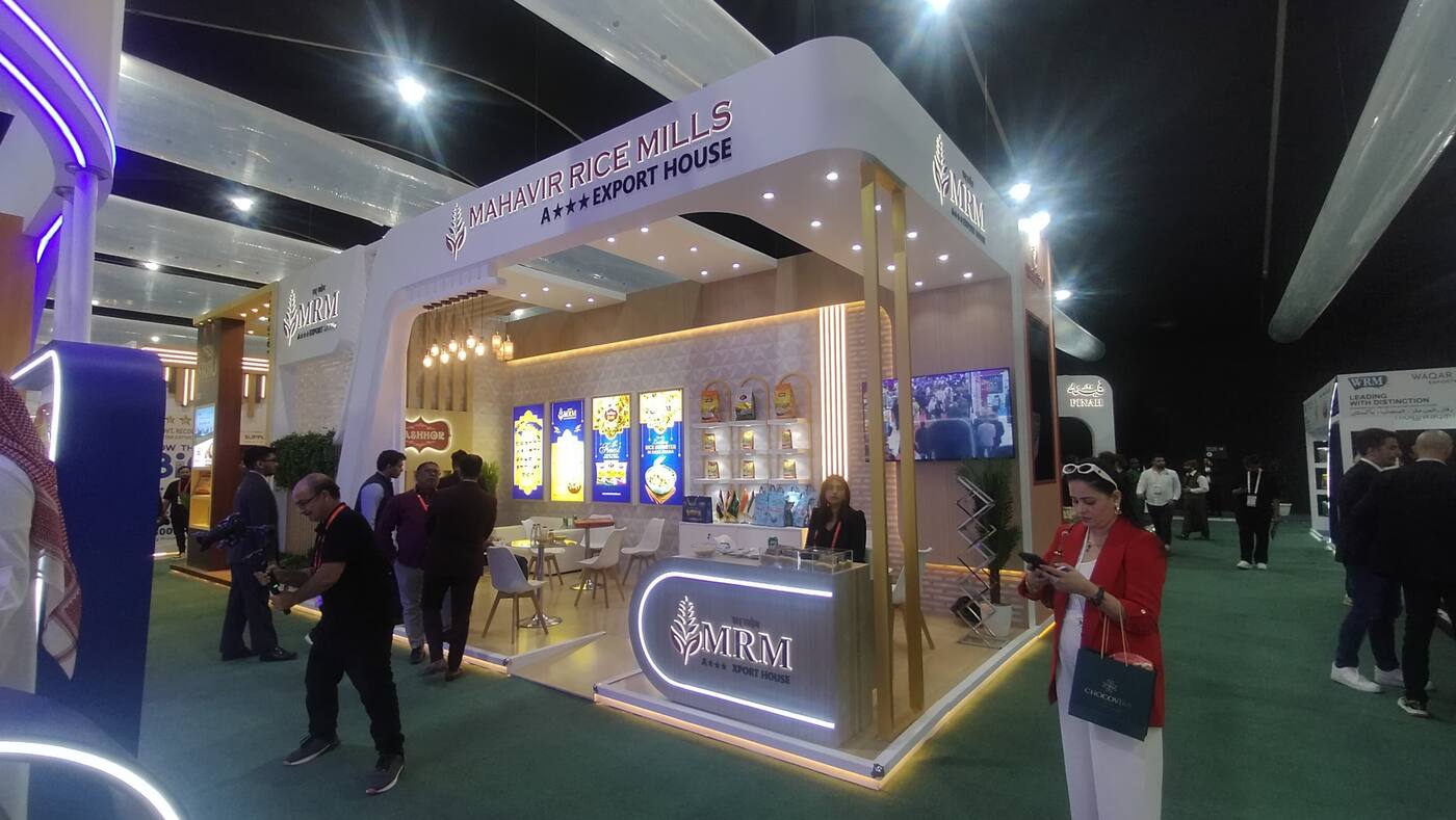 Nihar Exhibition Food & Beverage exhibition stall