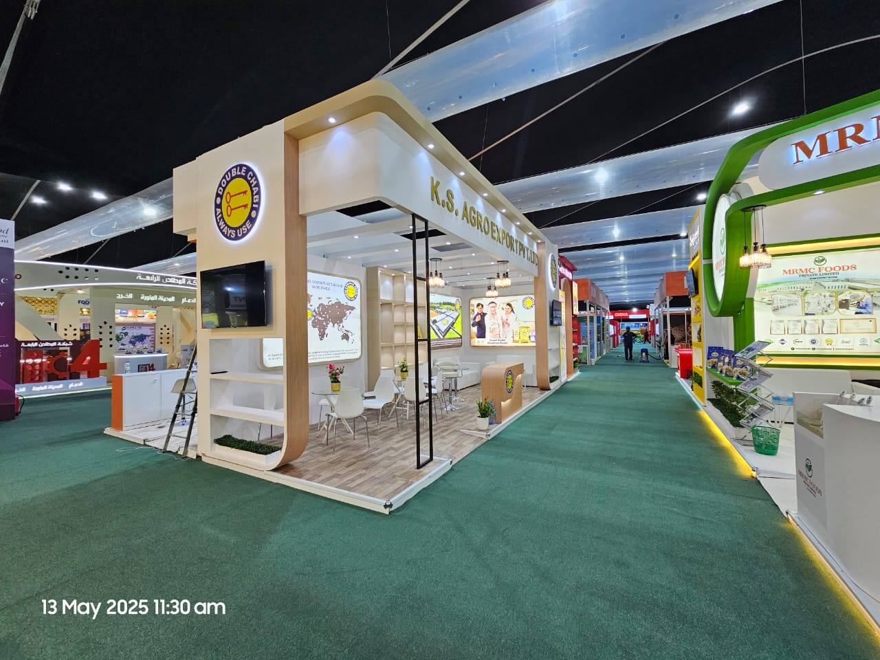 Nihar Exhibition Food & Beverage exhibition stall