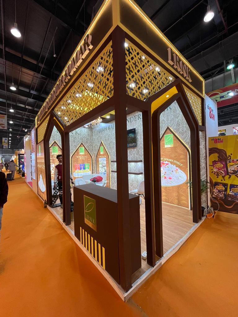 Nihar Exhibition Food & Beverage exhibition stall
