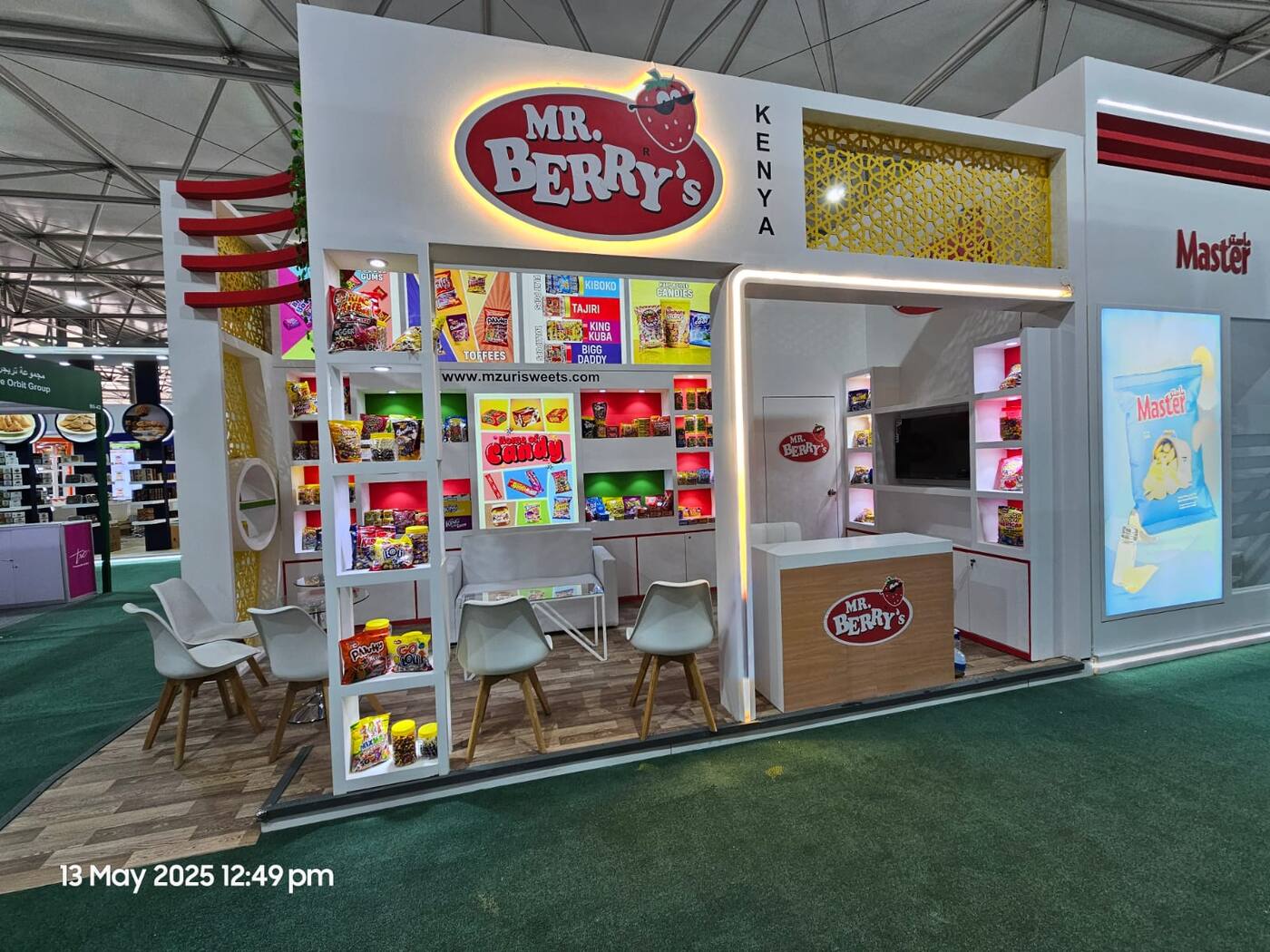 Nihar Exhibition Food & Beverage exhibition stall