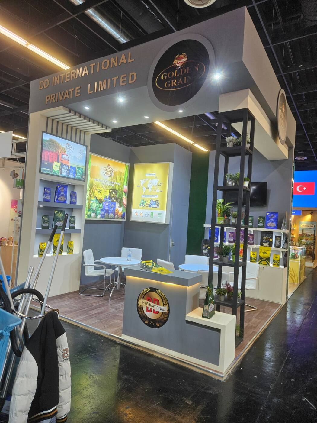 Nihar Exhibition Food & Beverage exhibition stall