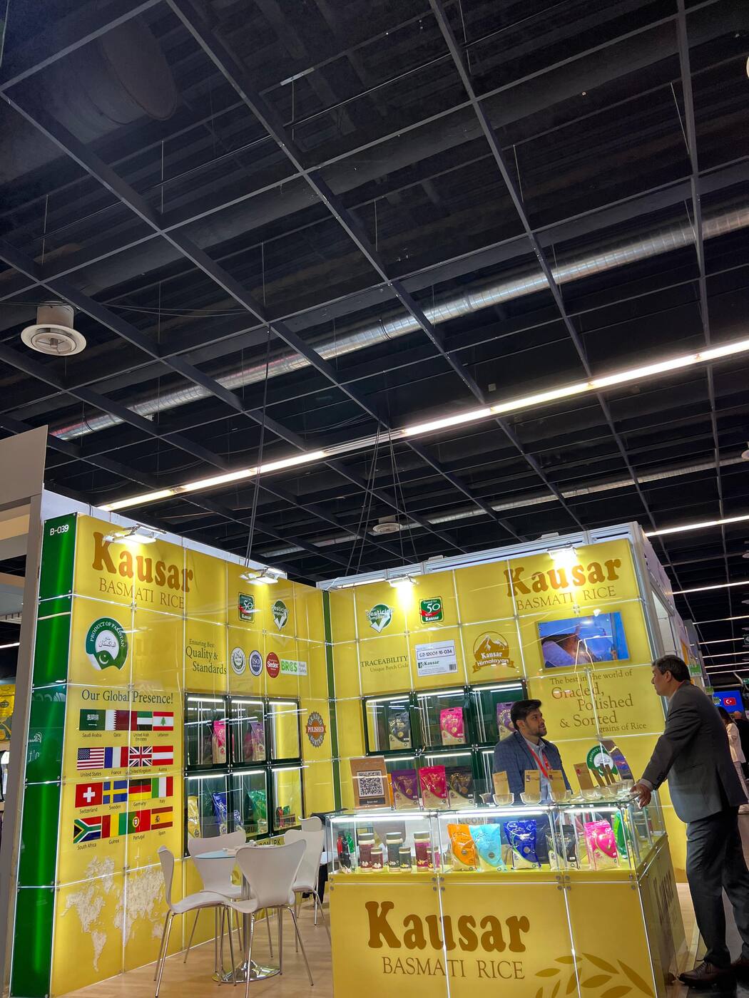 Nihar Exhibition Food & Beverage exhibition stall