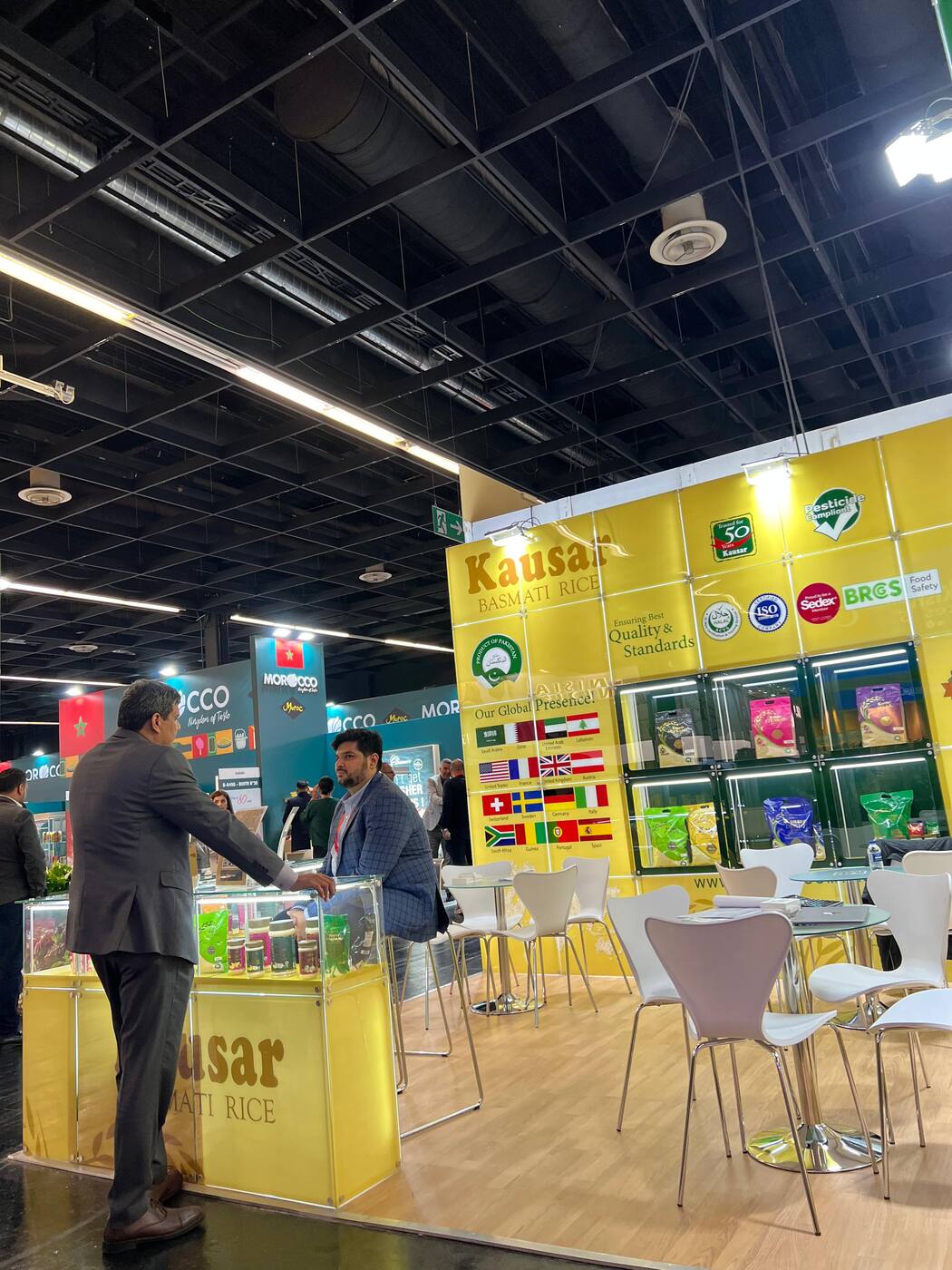 Nihar Exhibition Food & Beverage exhibition stall