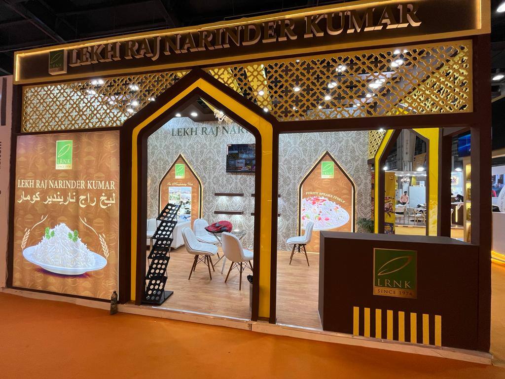 Nihar Exhibition Food & Beverage exhibition stall