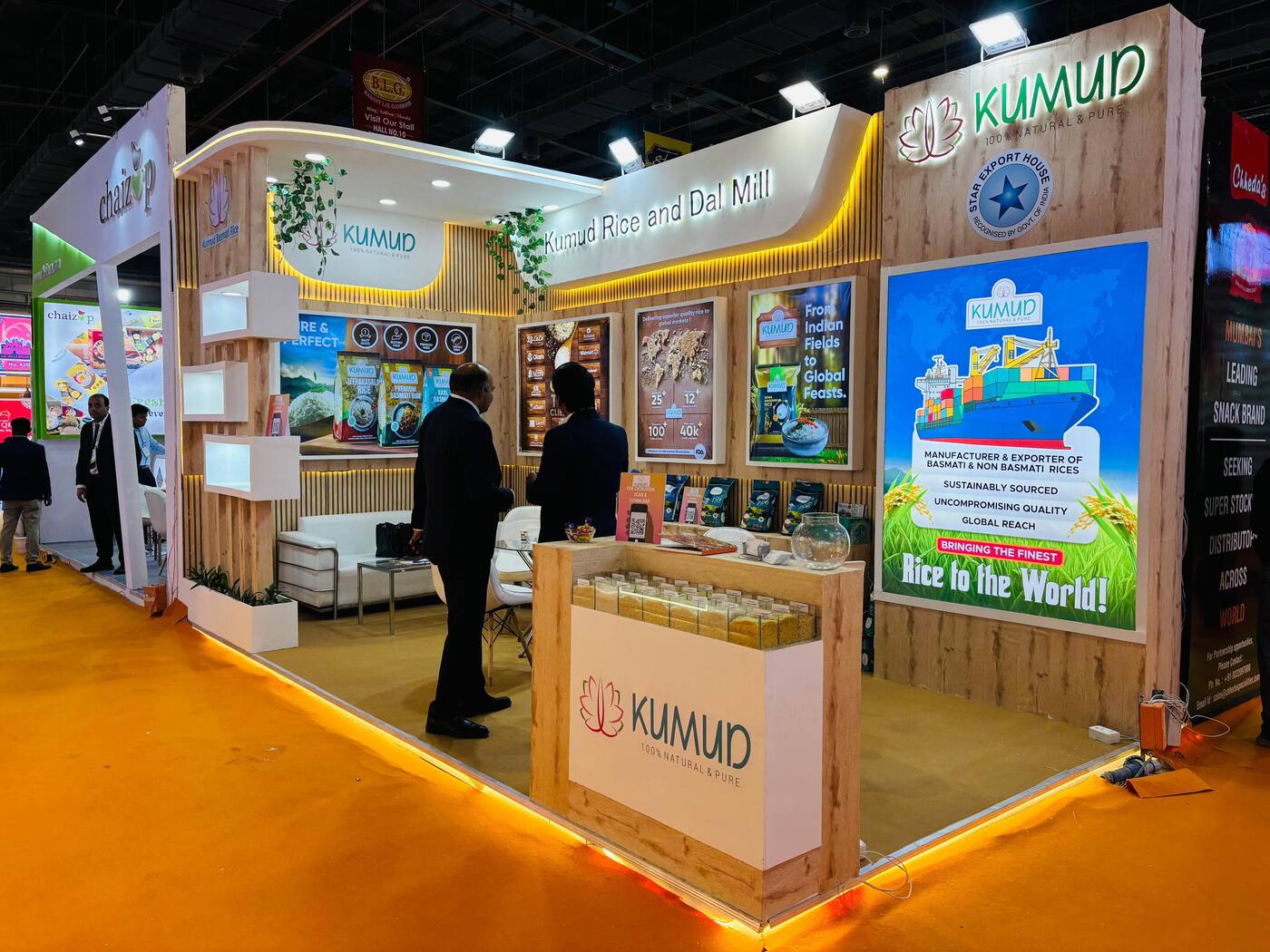 Nihar Exhibition Food & Beverage exhibition stall