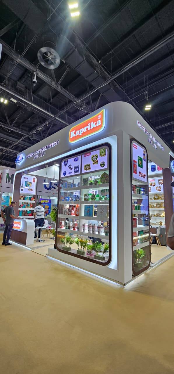 Nihar Exhibition Food & Beverage exhibition stall