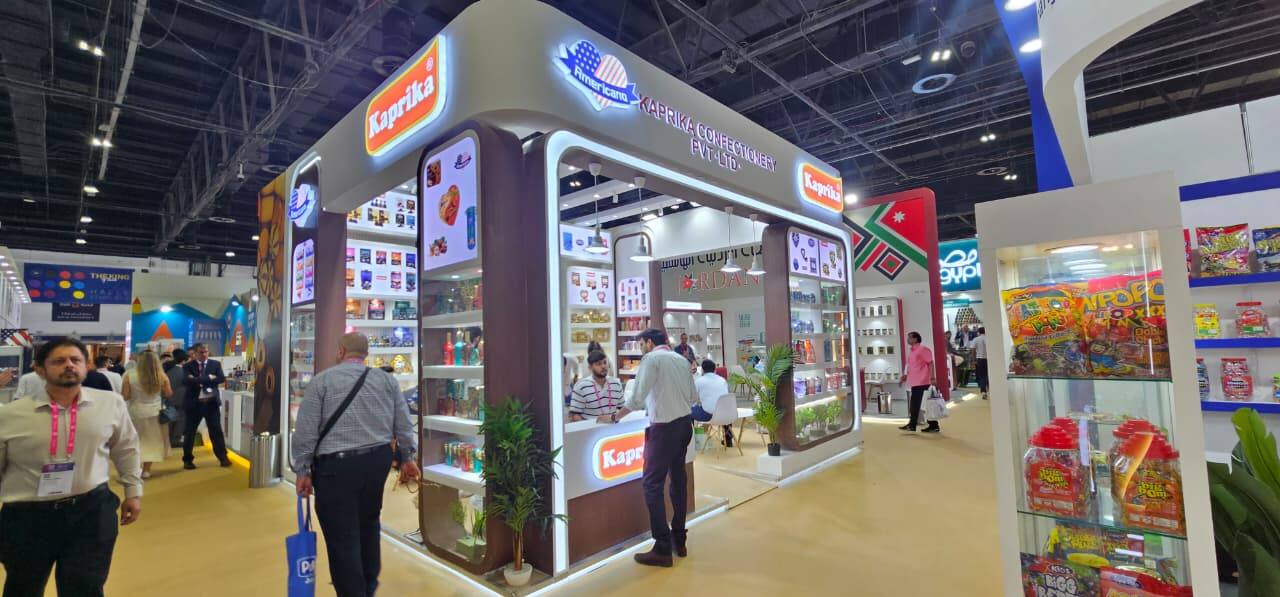 Nihar Exhibition Food & Beverage exhibition stall