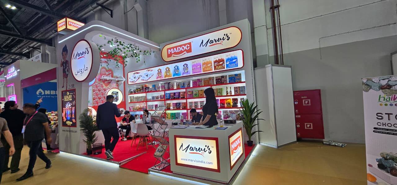 Nihar Exhibition Food & Beverage exhibition stall