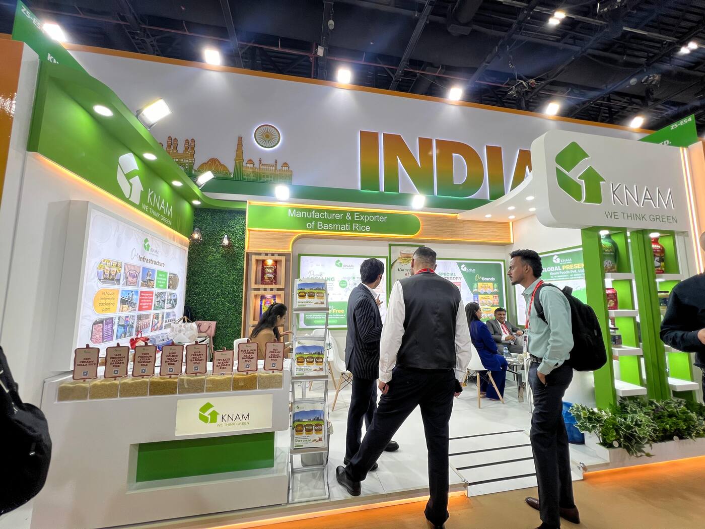 Nihar Exhibition Food & Beverage exhibition stall