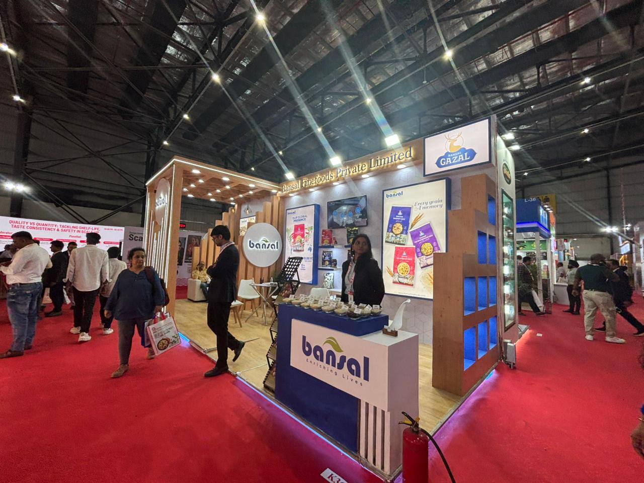 Nihar Exhibition Food & Beverage exhibition stall