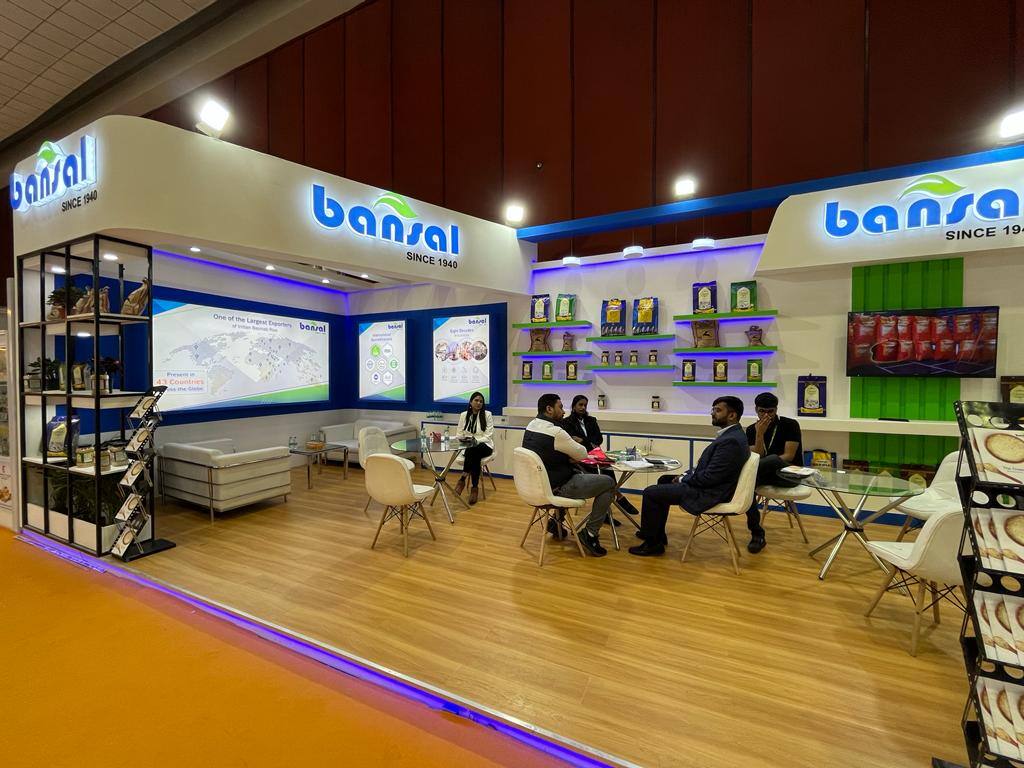 Nihar Exhibition Food & Beverage exhibition stall