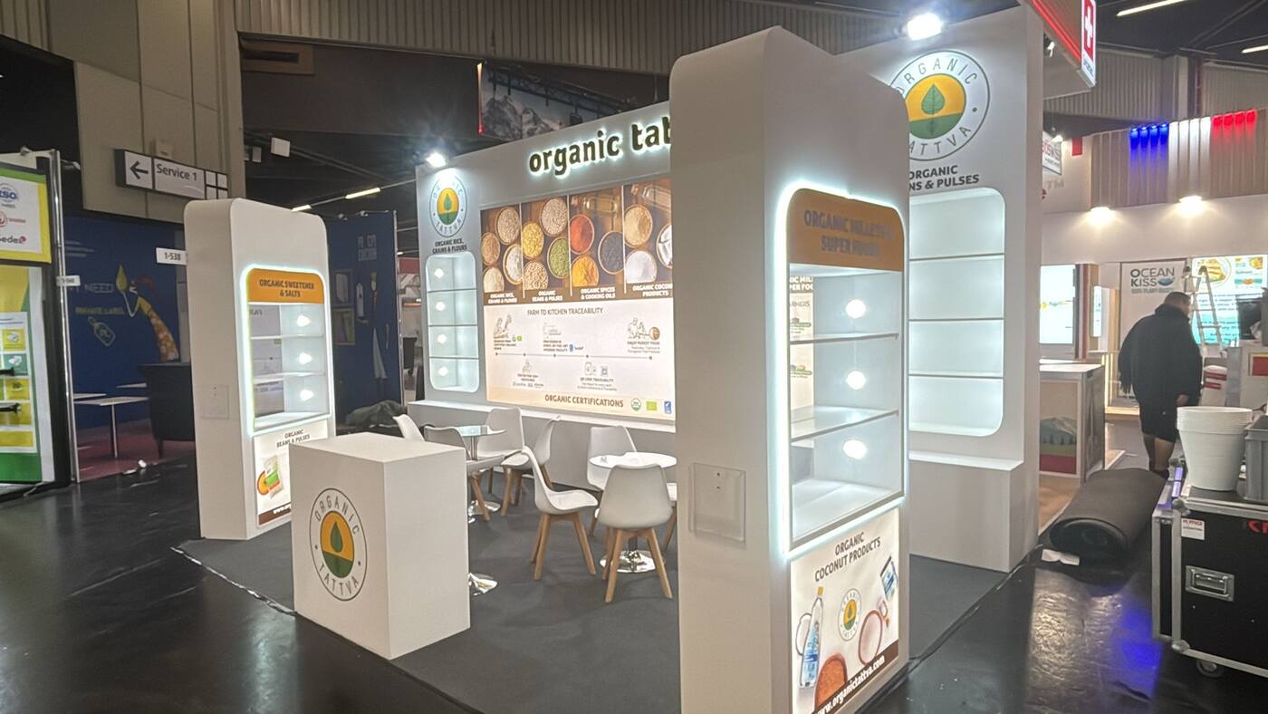 Nihar Exhibition Food & Beverage exhibition stall