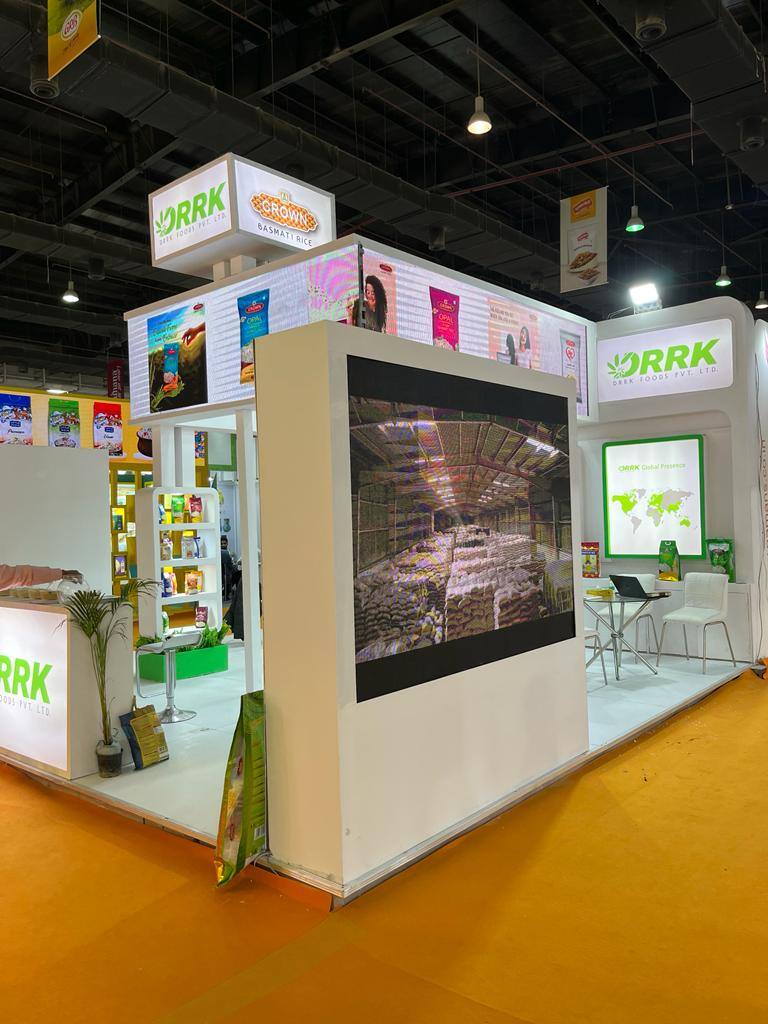 Nihar Exhibition Food & Beverage exhibition stall