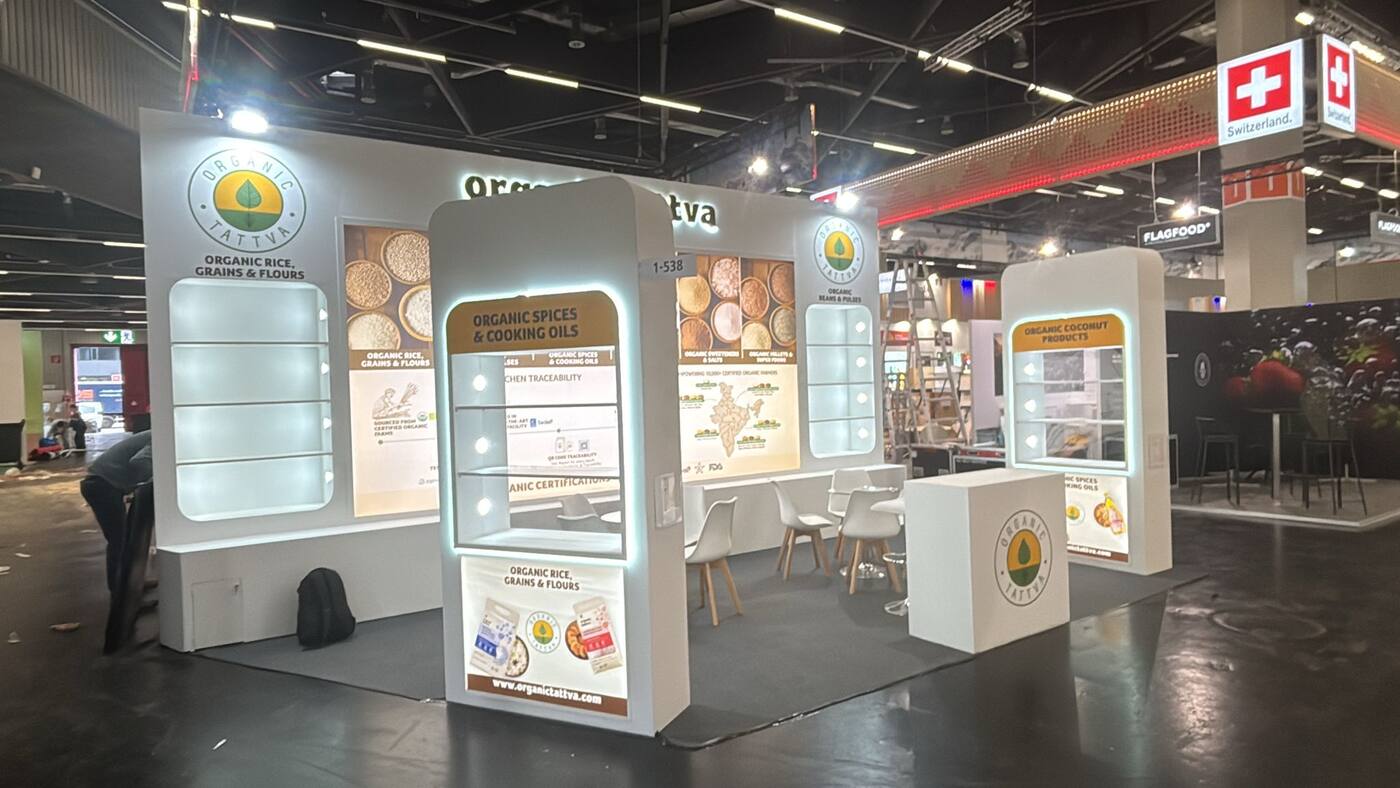 Nihar Exhibition Food & Beverage exhibition stall