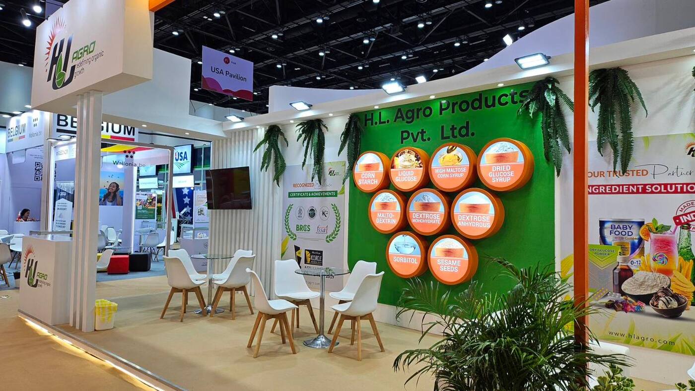 Nihar Exhibition Food & Beverage exhibition stall