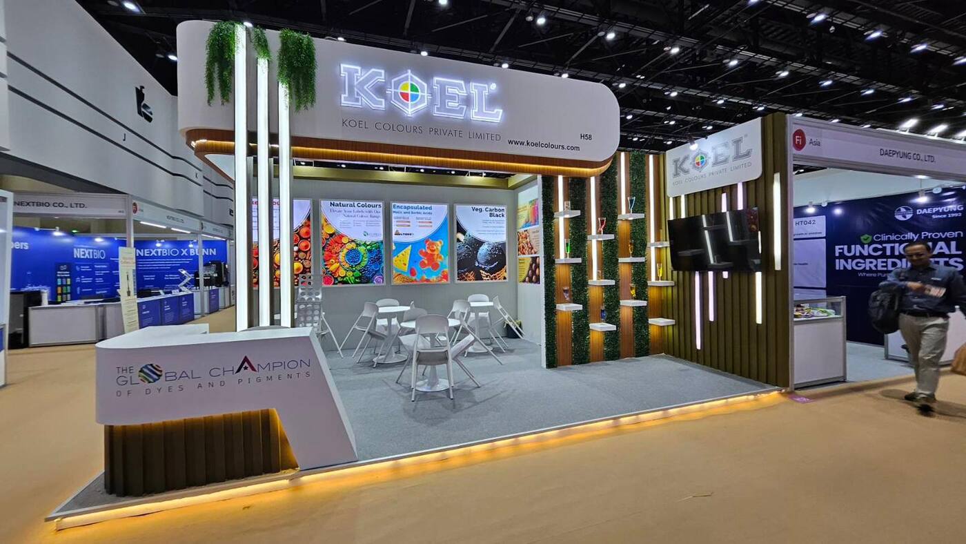 Nihar Exhibition Food & Beverage exhibition stall